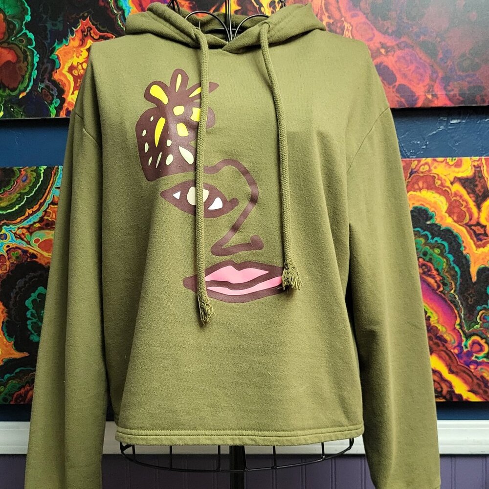 Take Pride ~ Sz XS ~ Cropped Pride Hoodie ~ Excellent Condition